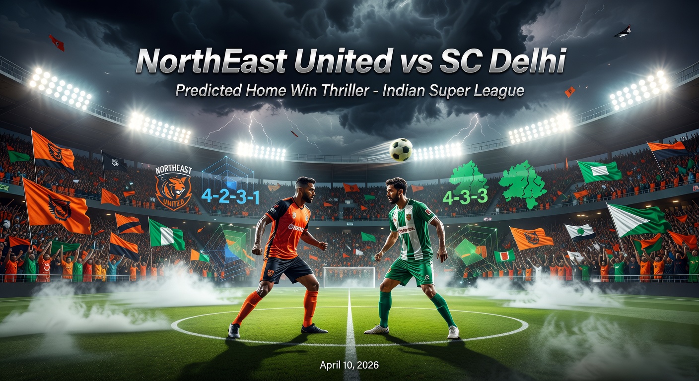 NorthEast United vs SC Delhi Pronóstico / Prediction