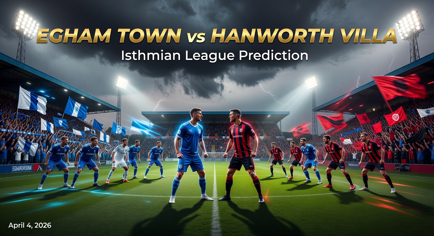 Egham Town vs Hanworth Villa Pronóstico / Prediction