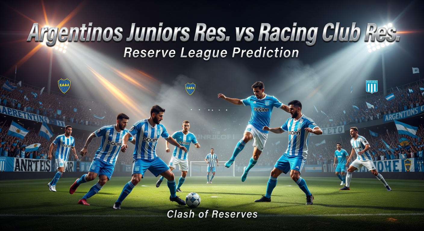 Argentinos Juniors Res. vs Racing Club Res. Pronóstico / Prediction