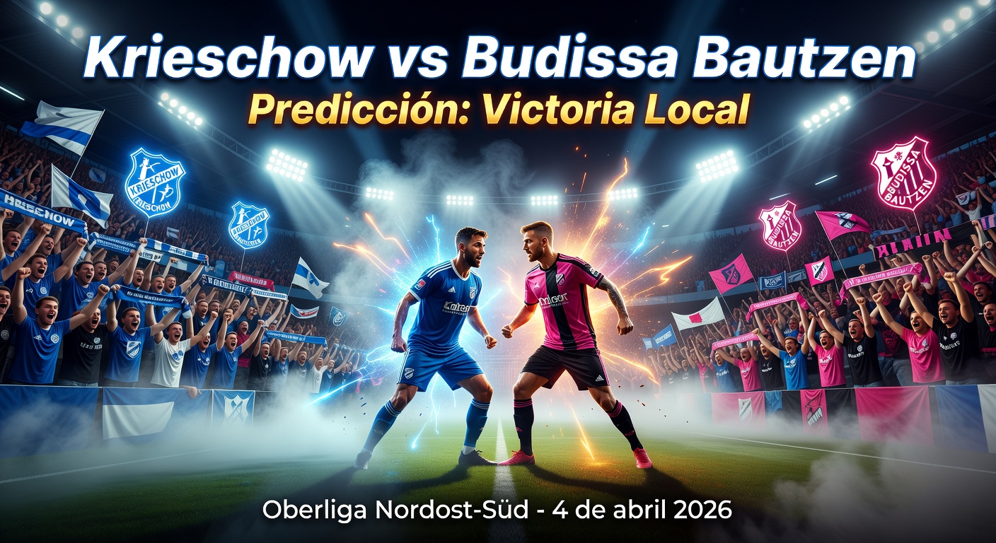 Krieschow vs Budissa Bautzen Pronóstico / Prediction