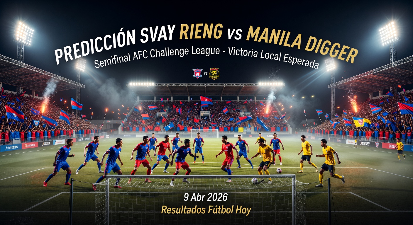 Svay Rieng vs Manila Digger Pronóstico / Prediction