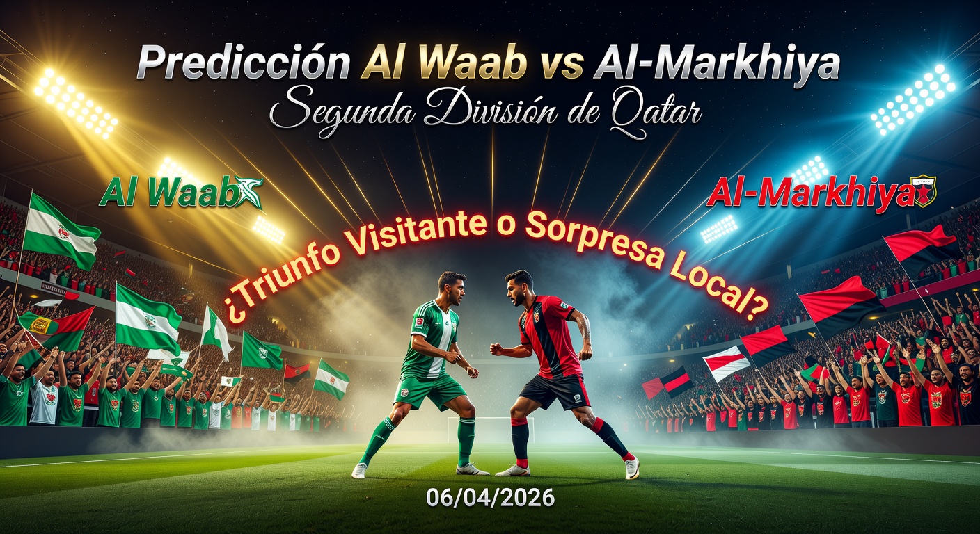 Al Waab vs Al-Markhiya Pronóstico / Prediction