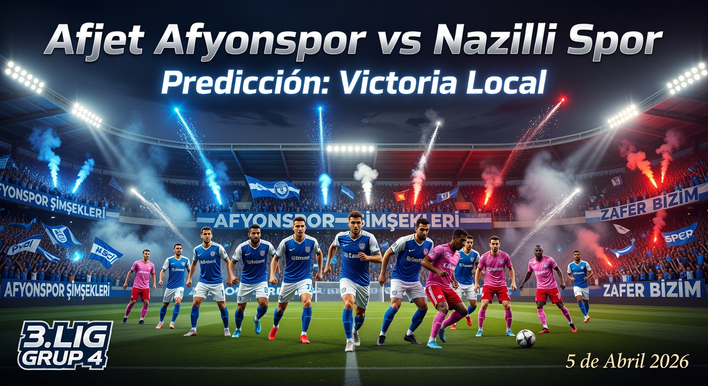 Afjet Afyonspor vs Nazilli Spor Pronóstico / Prediction