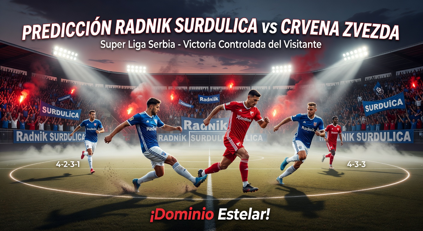 Radnik Surdulica vs FK Crvena Zvezda Pronóstico / Prediction