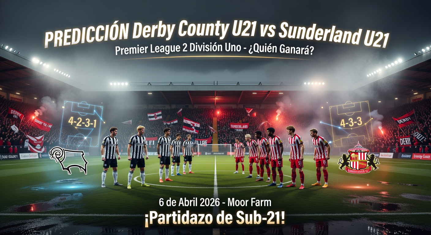 Derby County U21 vs Sunderland U21 Pronóstico / Prediction