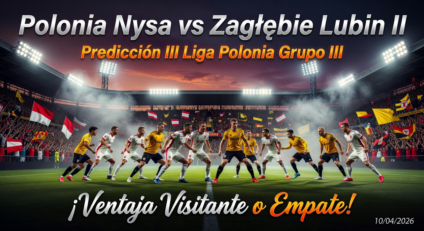 Polonia Nysa vs Zagłębie Lubin II Pronóstico / Prediction
