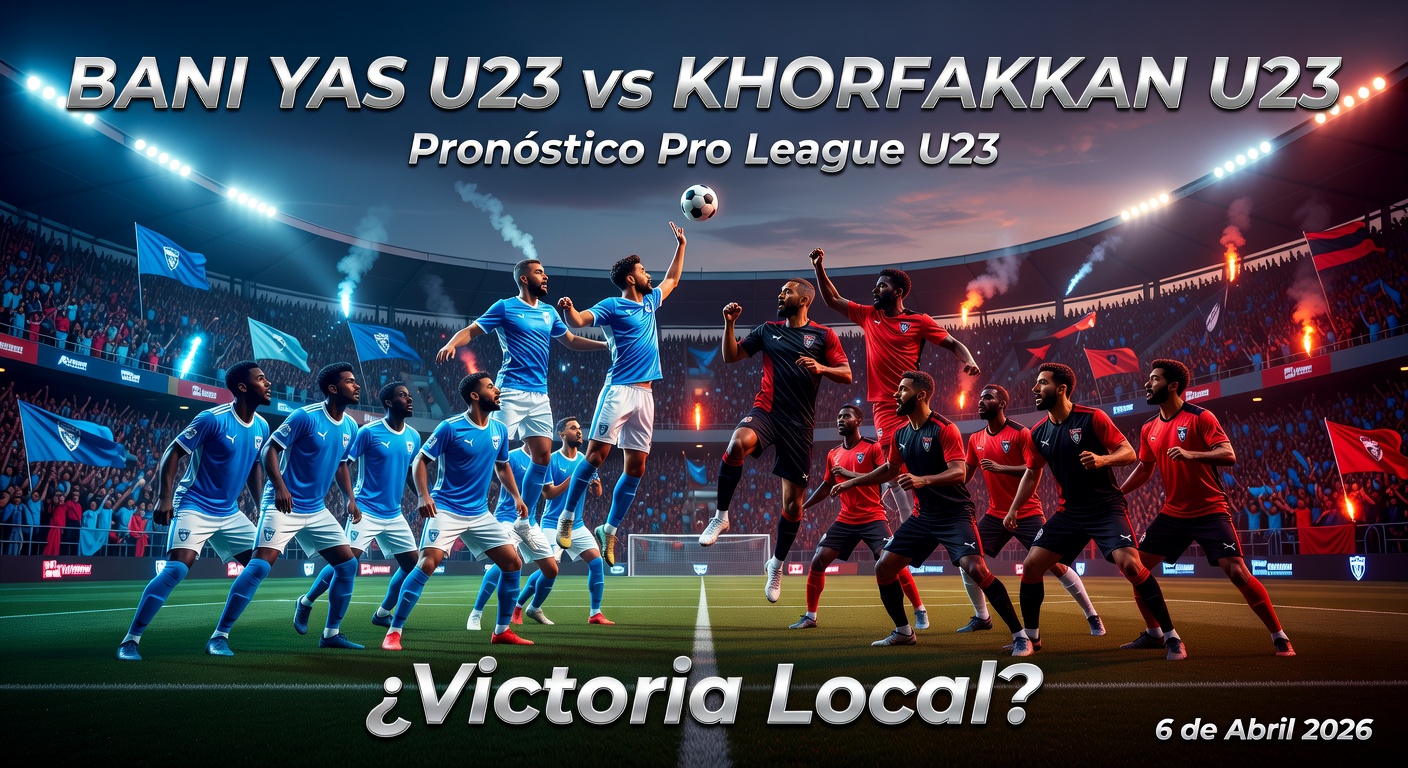 Bani Yas U23 vs Khorfakkan U23 Pronóstico / Prediction