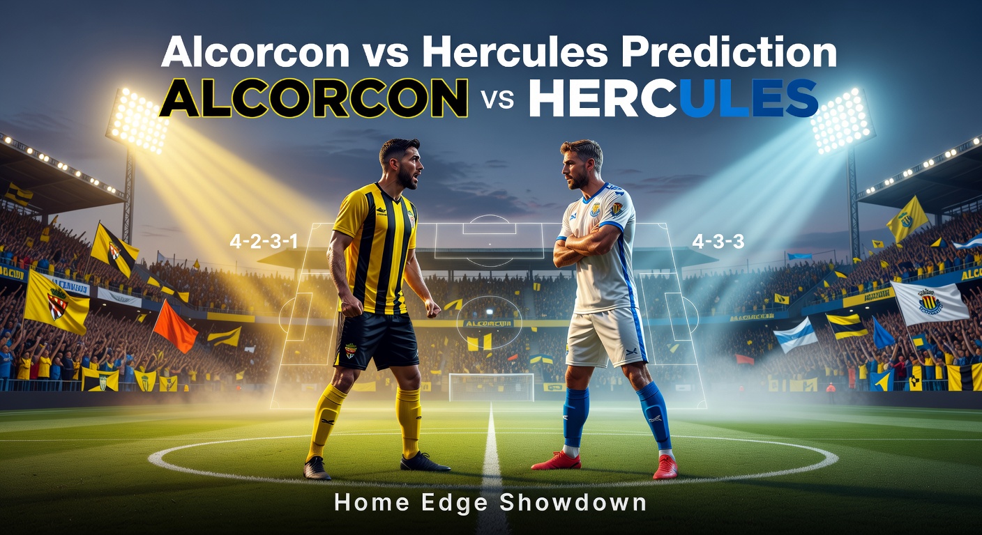 Alcorcon vs Hércules Pronóstico / Prediction