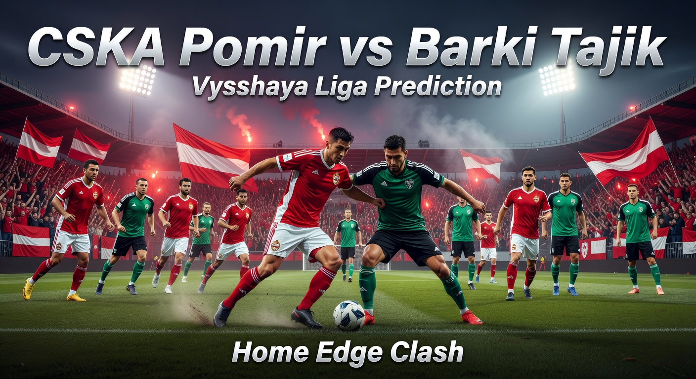 CSKA Pomir vs Barki Tajik Pronóstico / Prediction