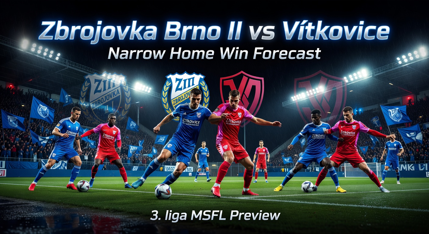Zbrojovka Brno II vs Vítkovice Pronóstico / Prediction