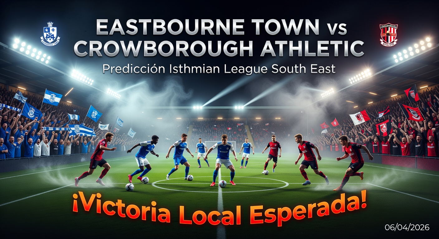 Eastbourne Town vs Crowborough Athletic Pronóstico / Prediction