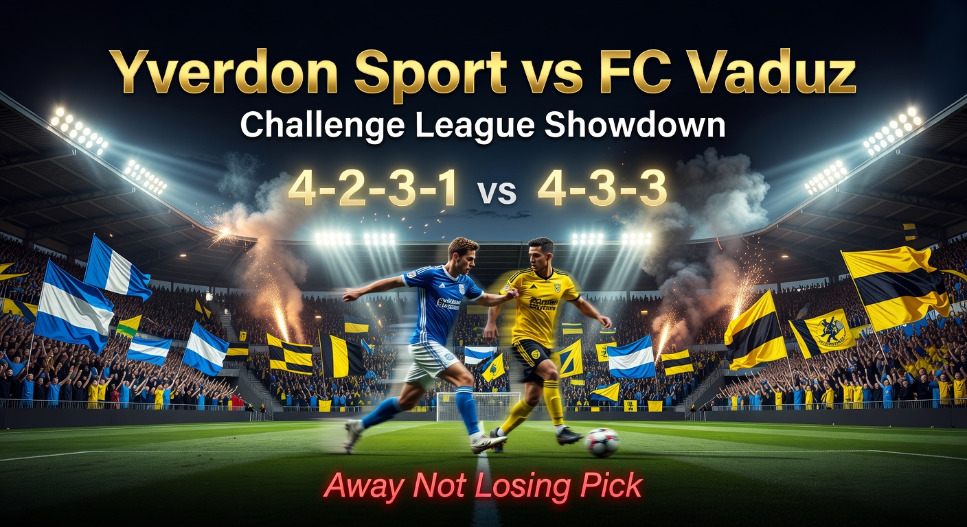 Yverdon Sport vs FC Vaduz Pronóstico / Prediction
