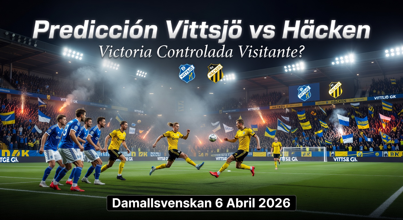 Vittsjö vs Häcken Pronóstico / Prediction