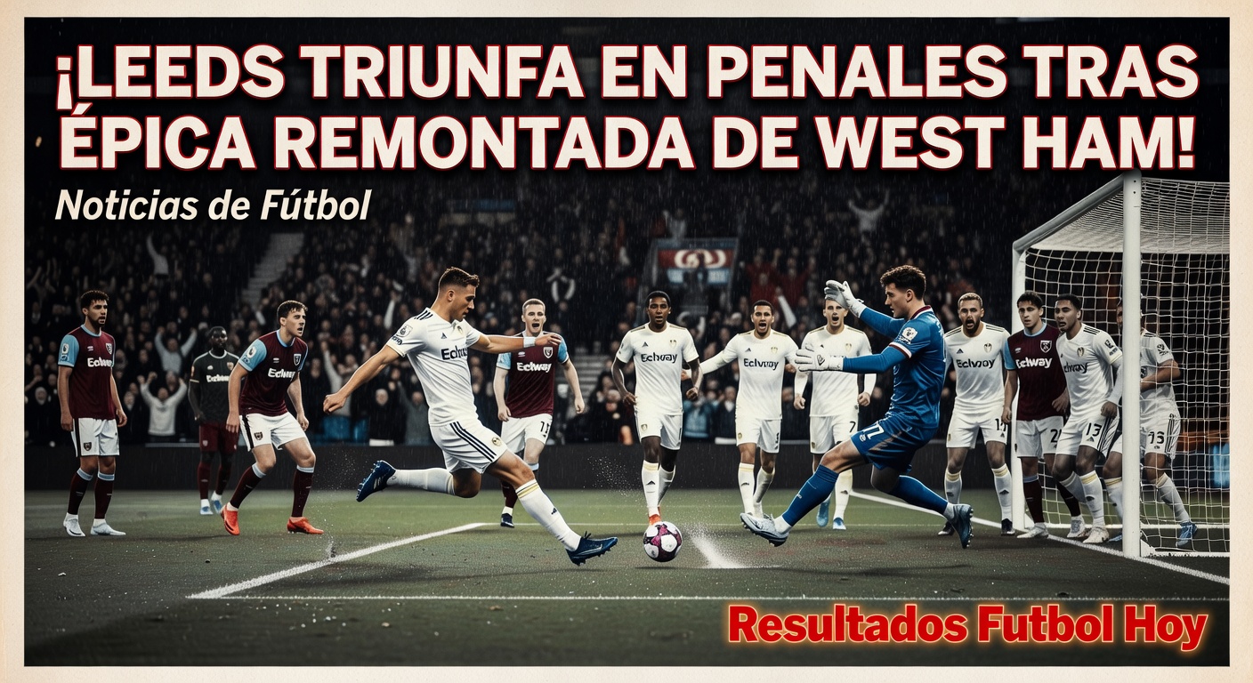 Leeds United reach FA Cup semi-finals after dramatic penalty shootout win over West Ham