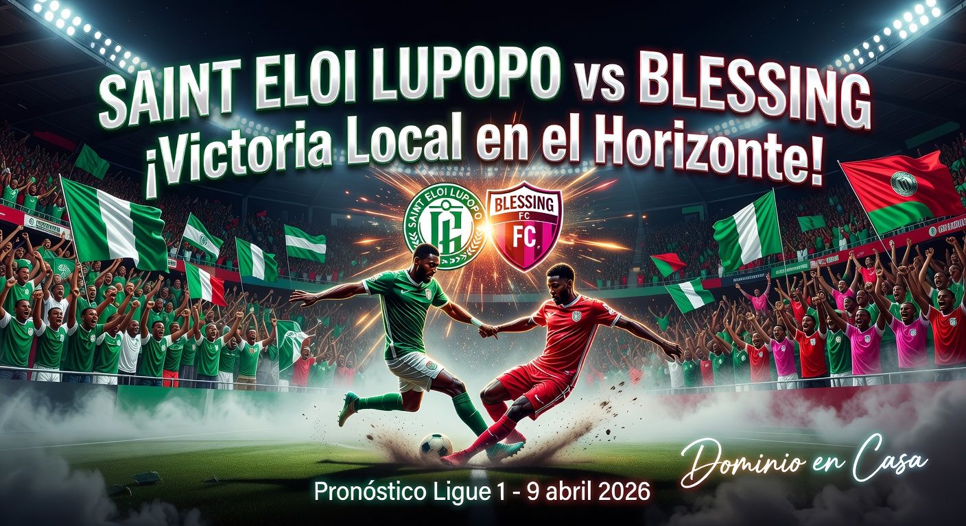 Saint Eloi Lupopo vs Blessing Pronóstico / Prediction