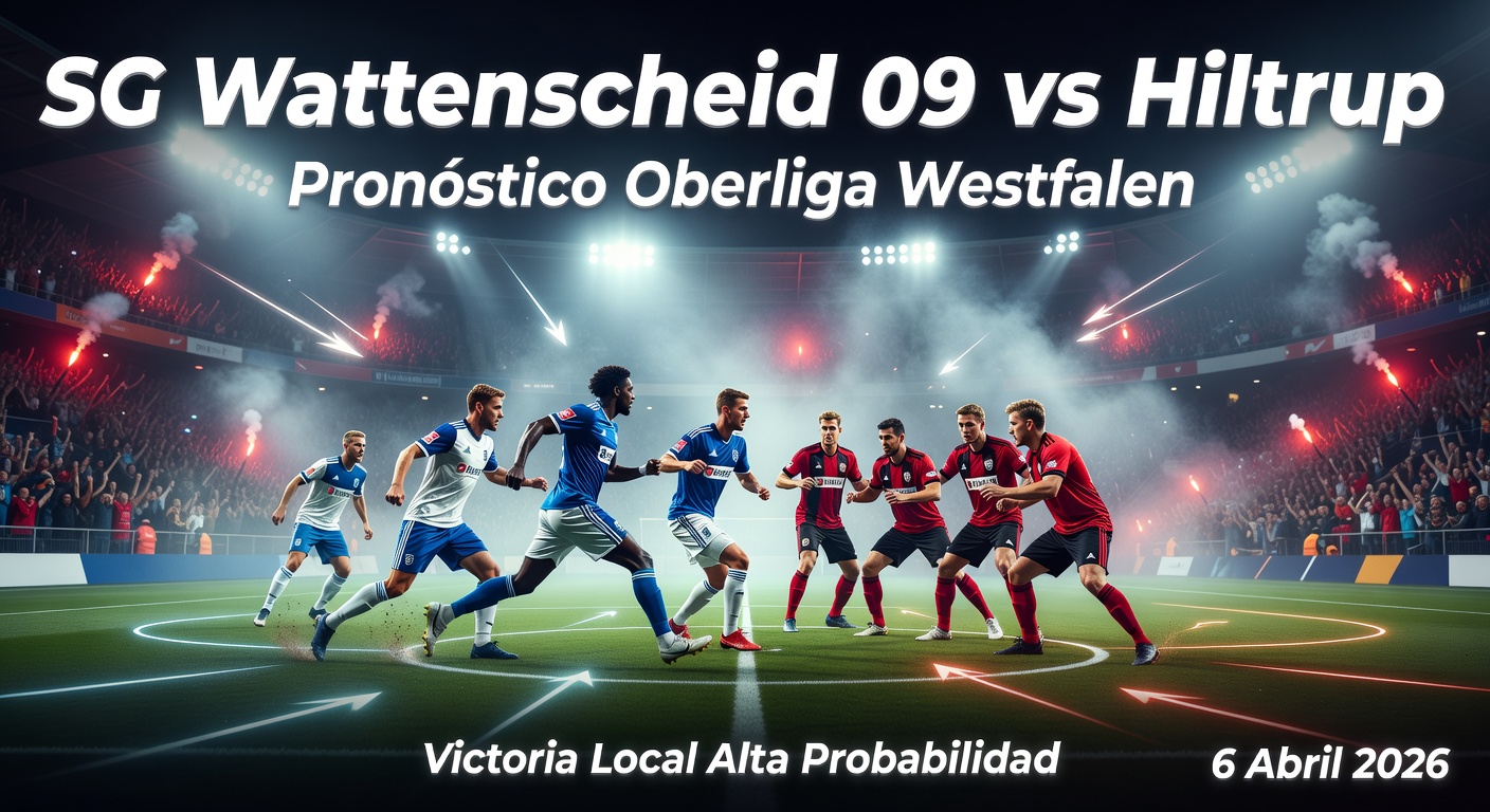 SG Wattenscheid 09 vs Hiltrup Pronóstico / Prediction