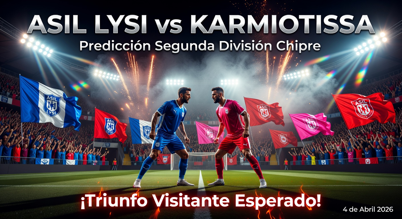 ASIL Lysi vs Karmiotissa Pronóstico / Prediction