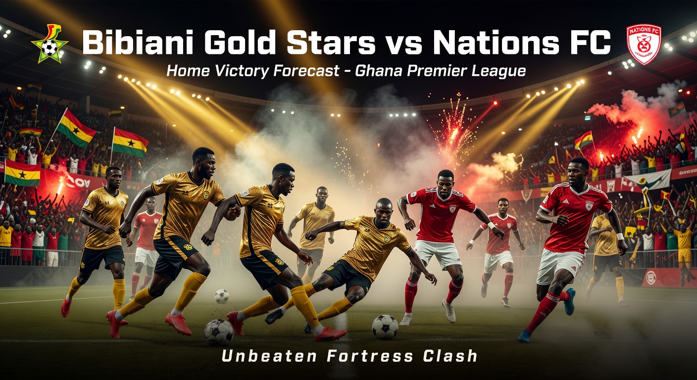 Bibiani Gold Stars vs Nations Pronóstico / Prediction