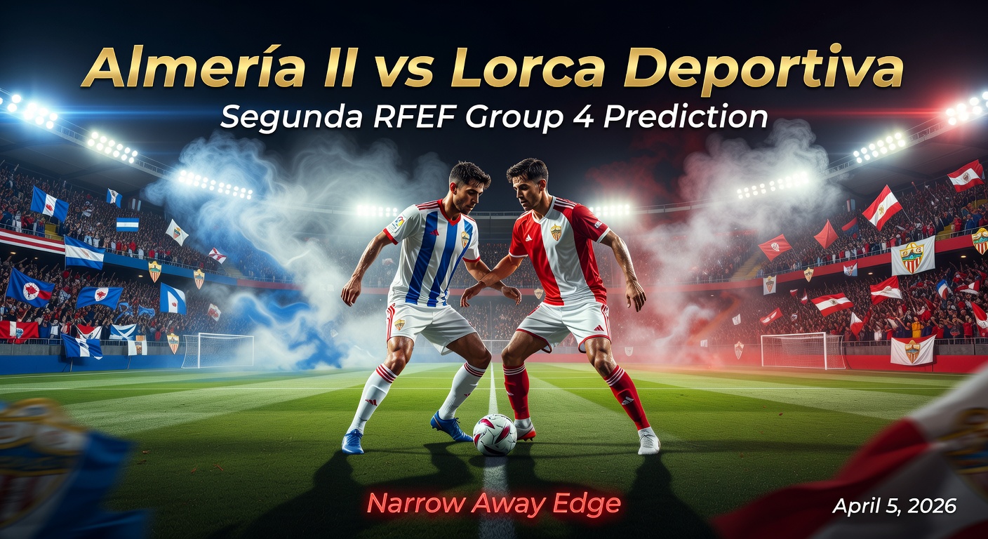 Almería II vs Lorca Deportiva Pronóstico / Prediction