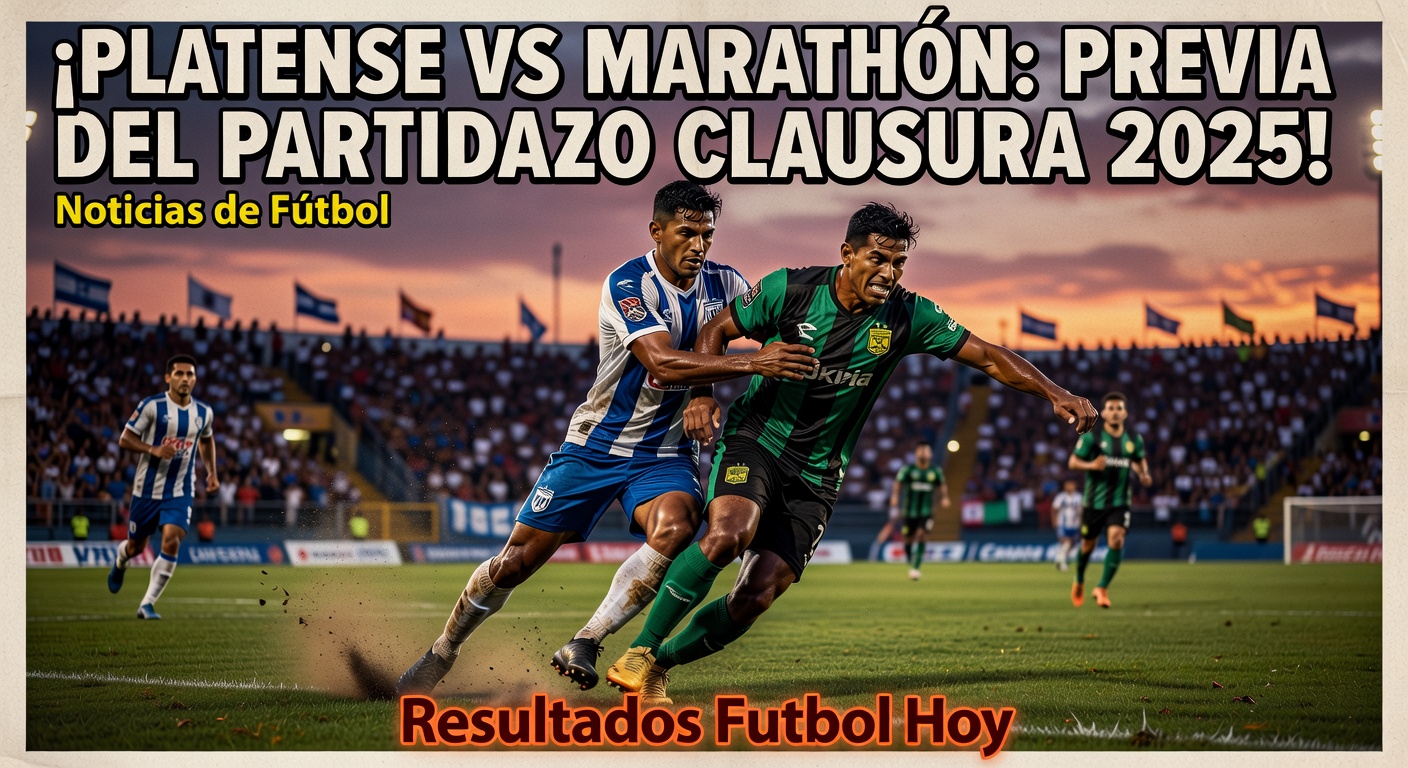 Platense vs Marathon in Honduran Liga Nacional