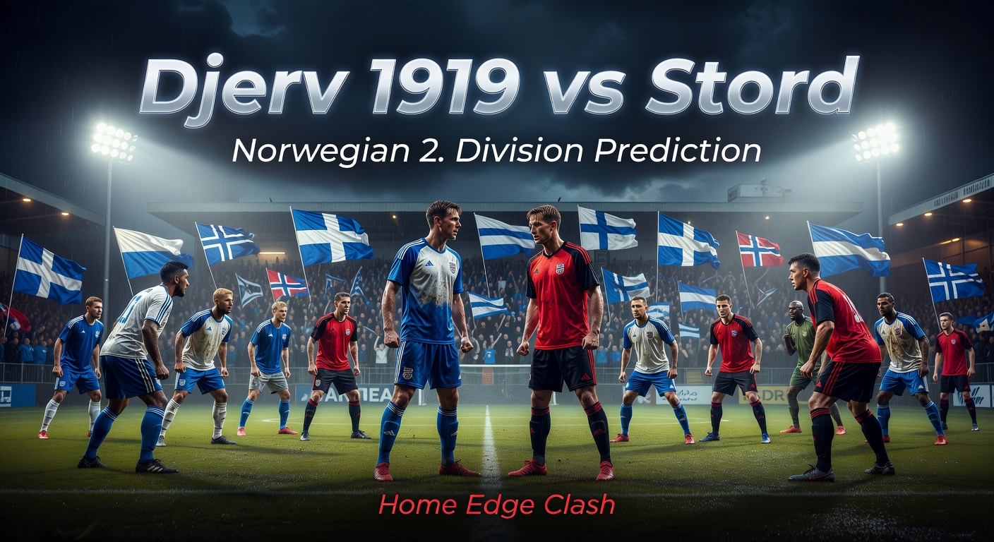Djerv vs Stord Pronóstico / Prediction