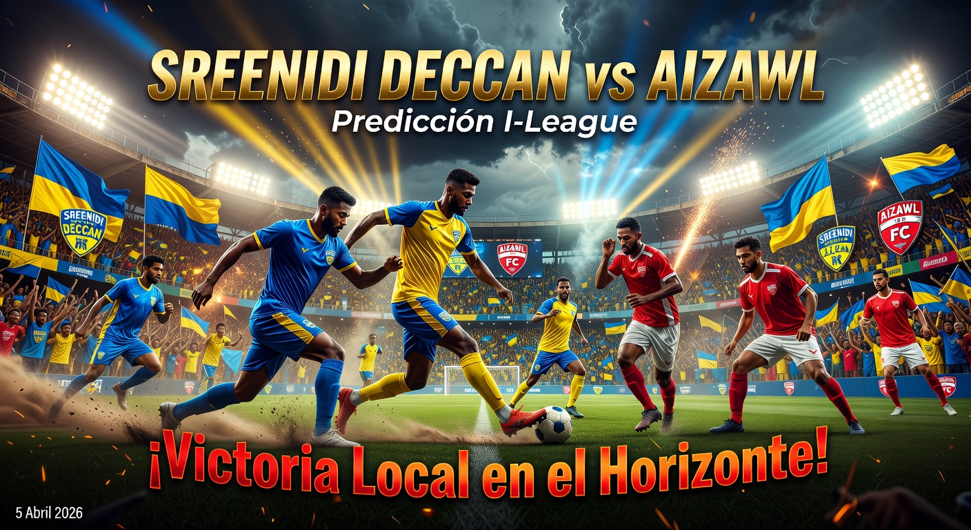 Sreenidi Deccan vs Aizawl Pronóstico / Prediction