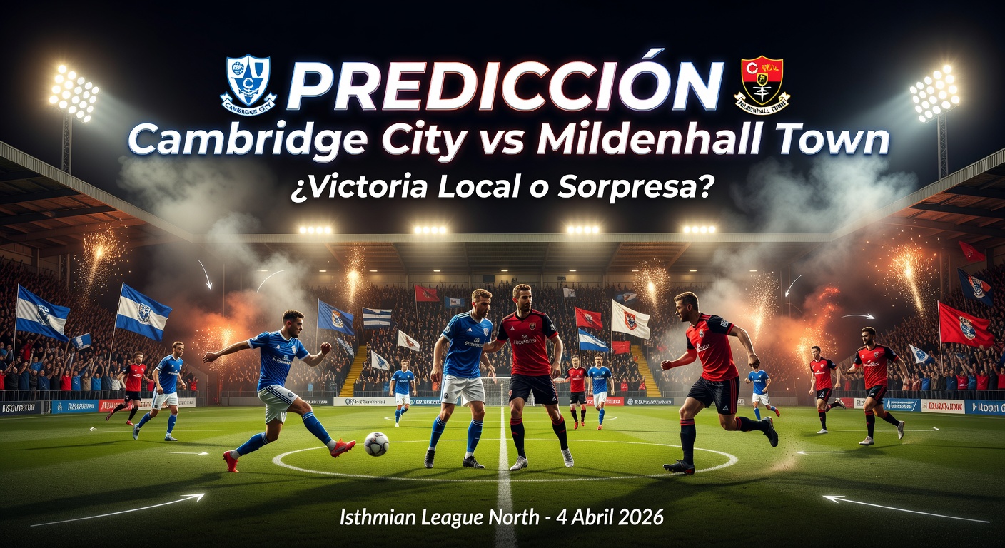 Cambridge City vs Mildenhall Town Pronóstico / Prediction
