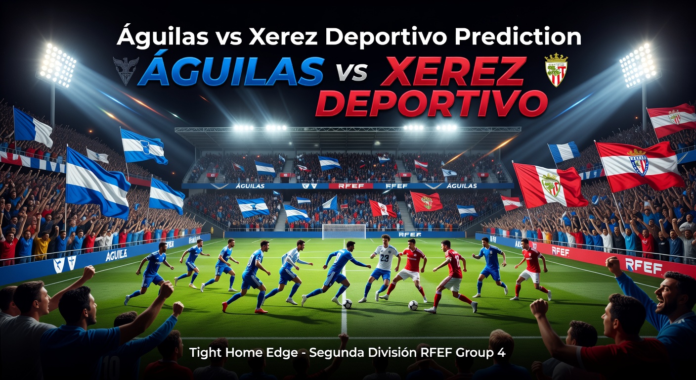 Águilas vs Xerez Deportivo Pronóstico / Prediction