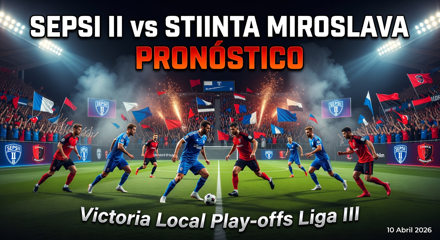 Sepsi II vs Stiinta Miroslava Pronóstico / Prediction