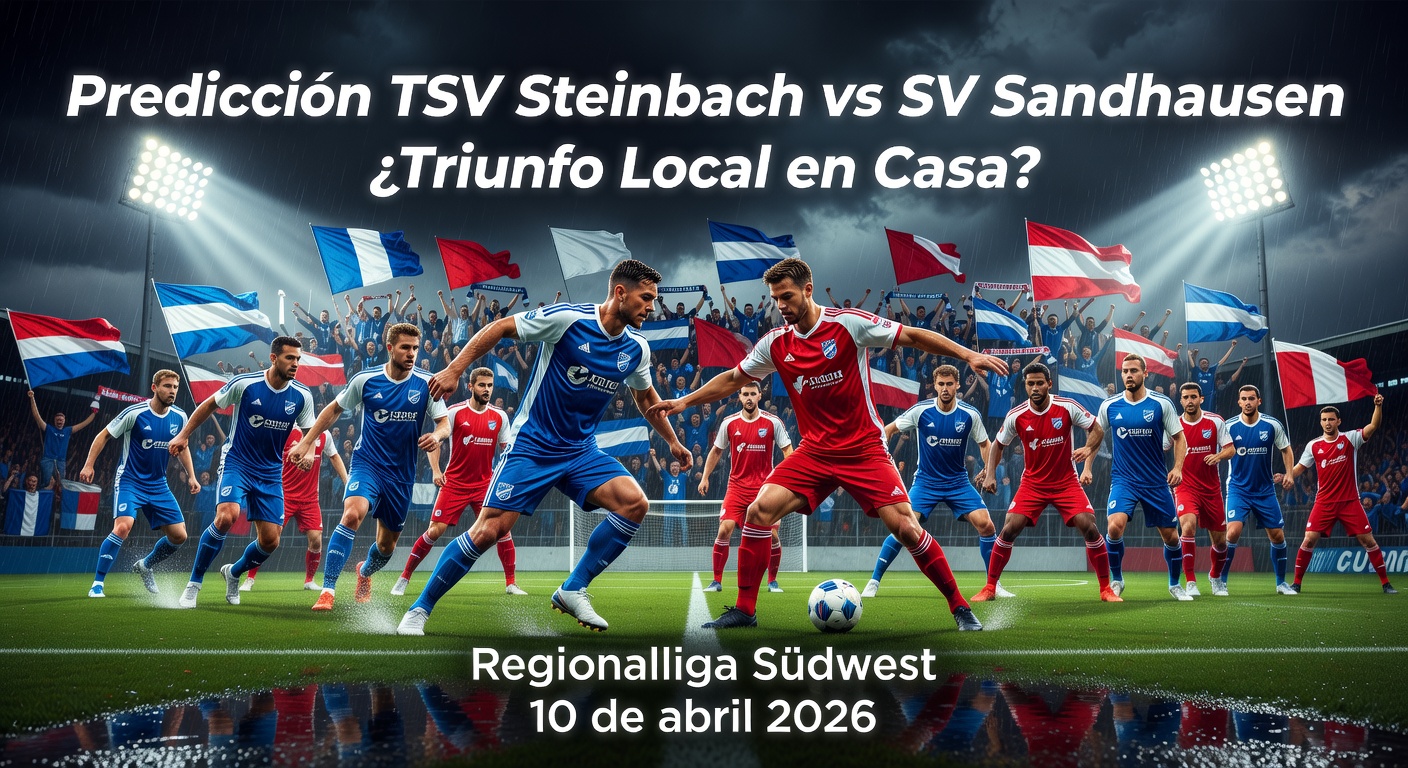 TSV Steinbach vs SV Sandhausen Pronóstico / Prediction