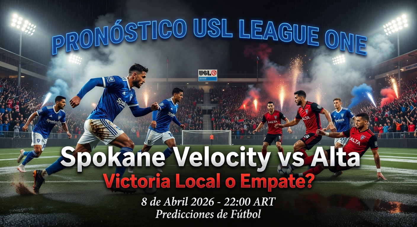 Spokane Velocity vs Alta Pronóstico / Prediction