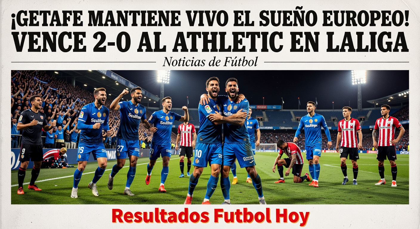 Getafe 2-0 Athletic Club (LaLiga) - Ends seven-year home win drought