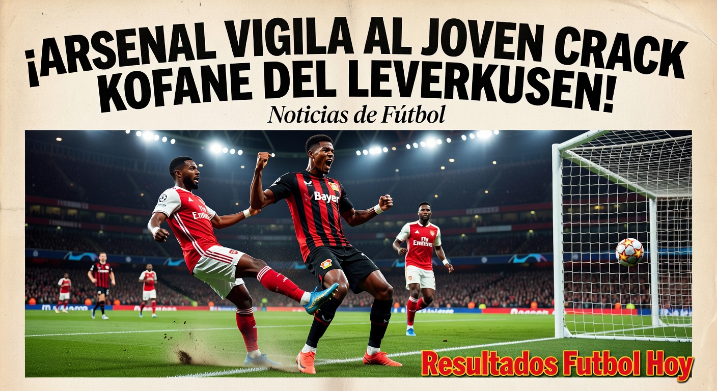 Arsenal Monitoring Bayer Leverkusen's Christian Kofane