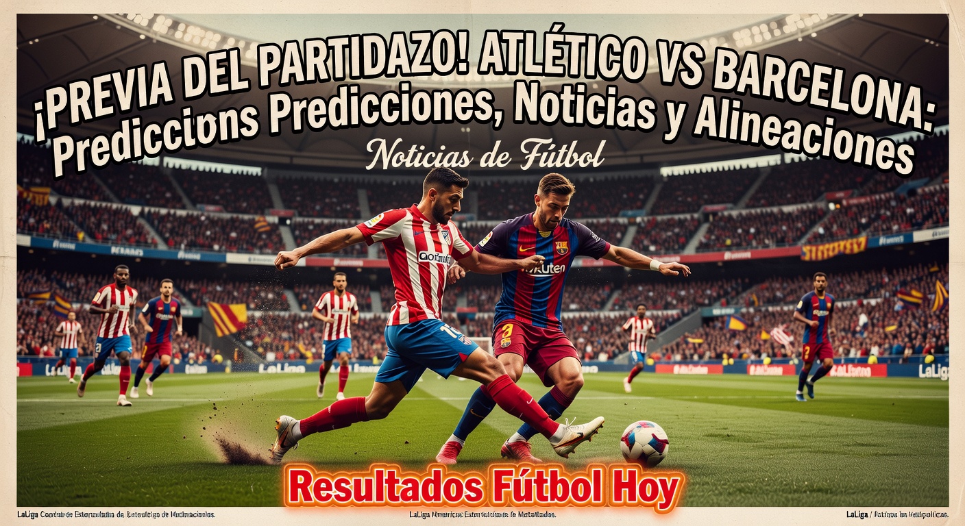 Atletico Madrid host Barcelona in La Liga blockbuster at 20:00 GMT