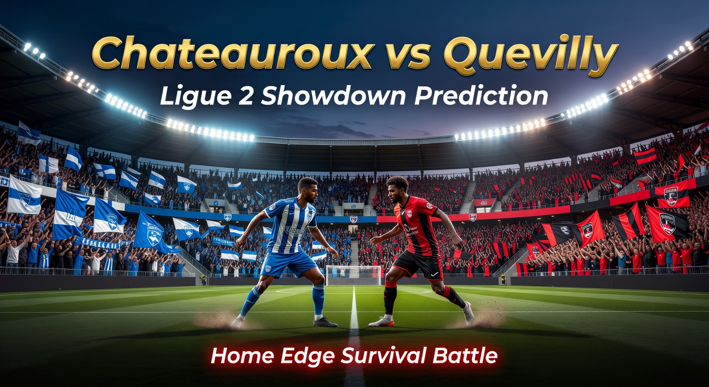 Chateauroux vs Quevilly Pronóstico / Prediction