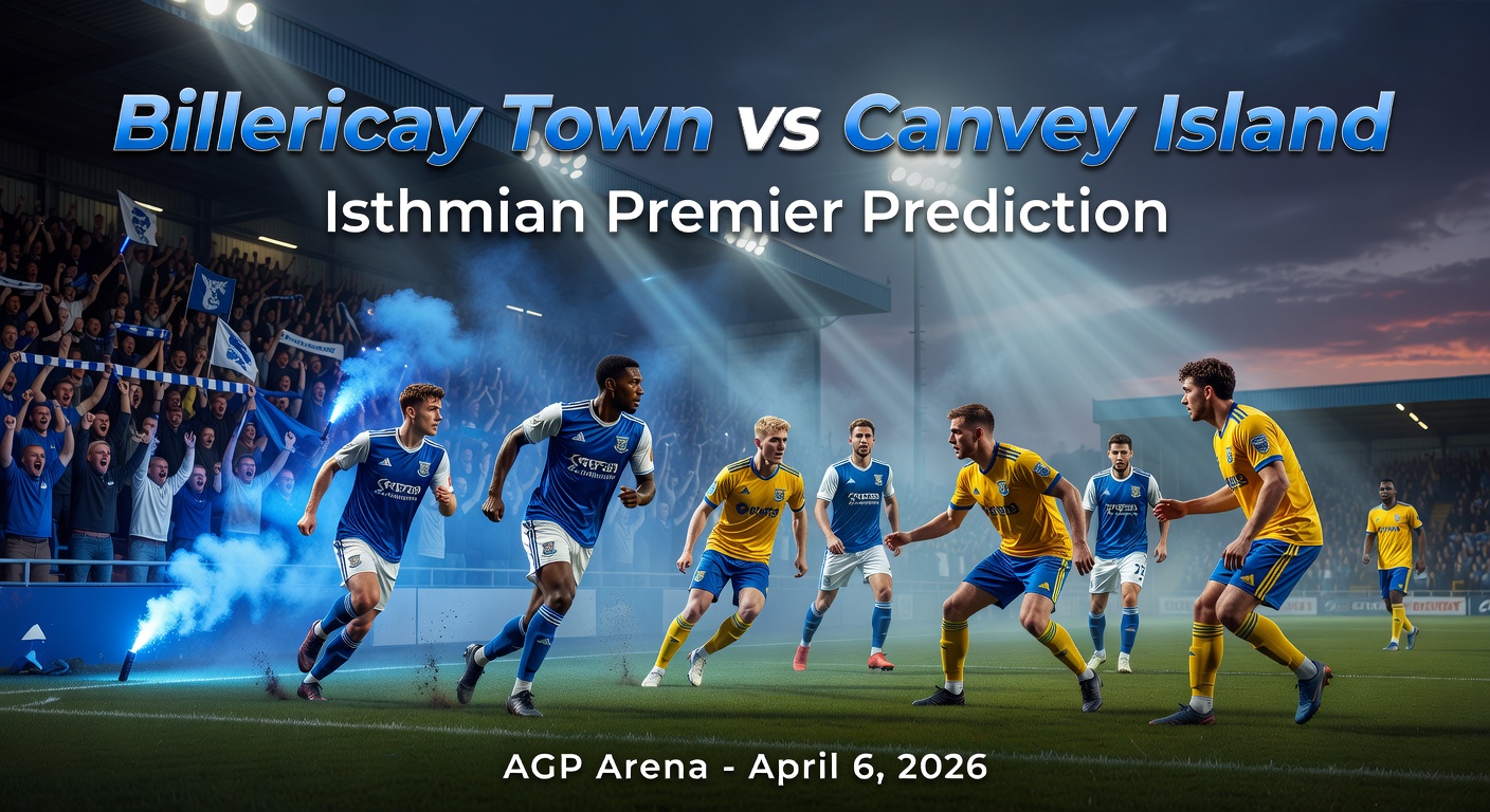 Billericay Town vs Canvey Island Pronóstico / Prediction