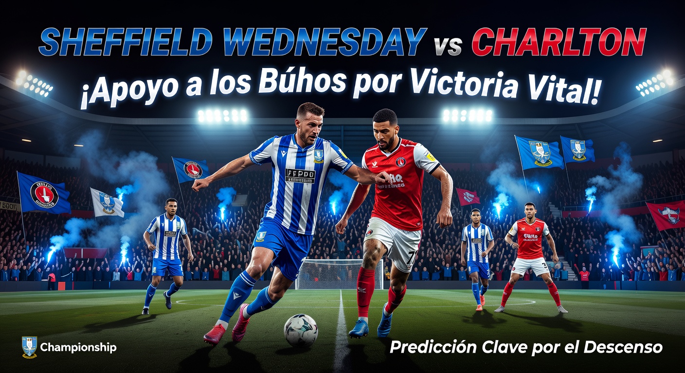 Sheffield Wednesday vs Charlton Pronóstico / Prediction