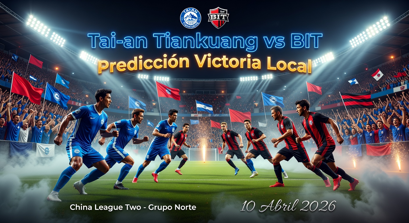 Tai'an Tiankuang vs BIT Pronóstico / Prediction