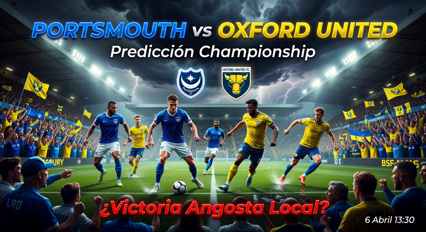 Portsmouth vs Oxford United Pronóstico / Prediction