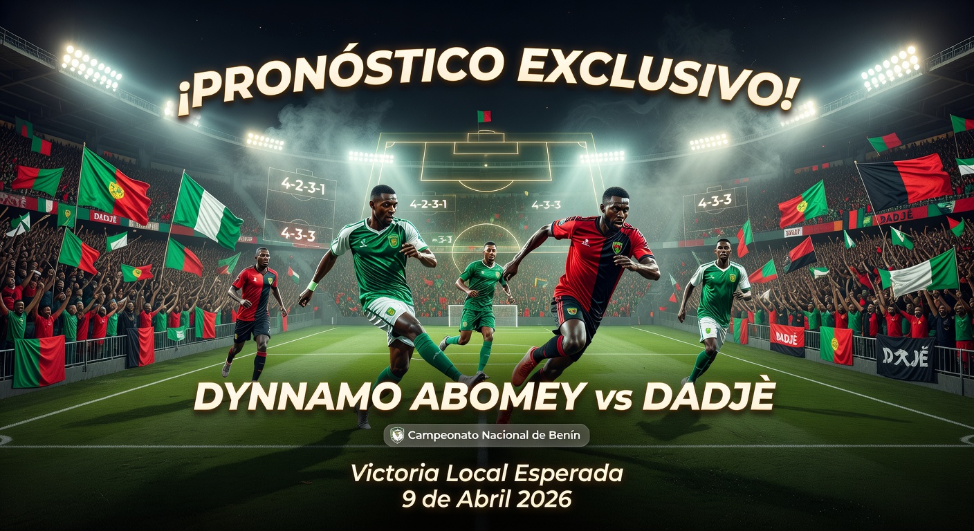 Dynamo Abomey vs Dadjè Pronóstico / Prediction
