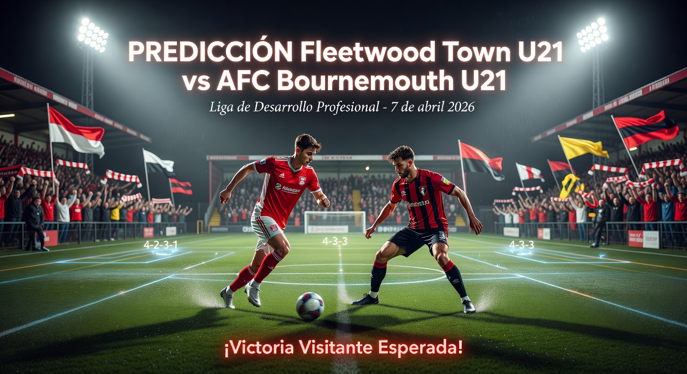 Fleetwood Town U21 vs AFC Bournemouth U21 Pronóstico / Prediction