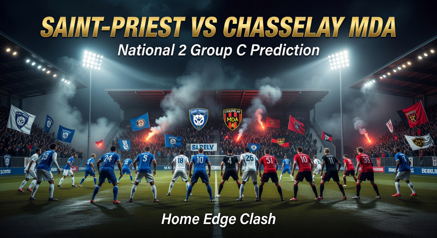 Saint-Priest vs Chasselay MDA Pronóstico / Prediction