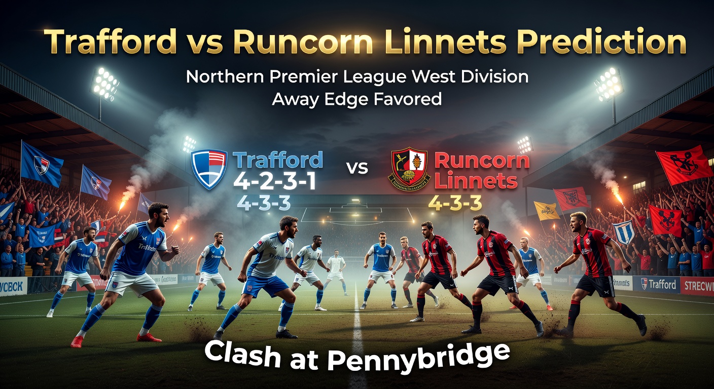 Trafford vs Runcorn Linnets Pronóstico / Prediction