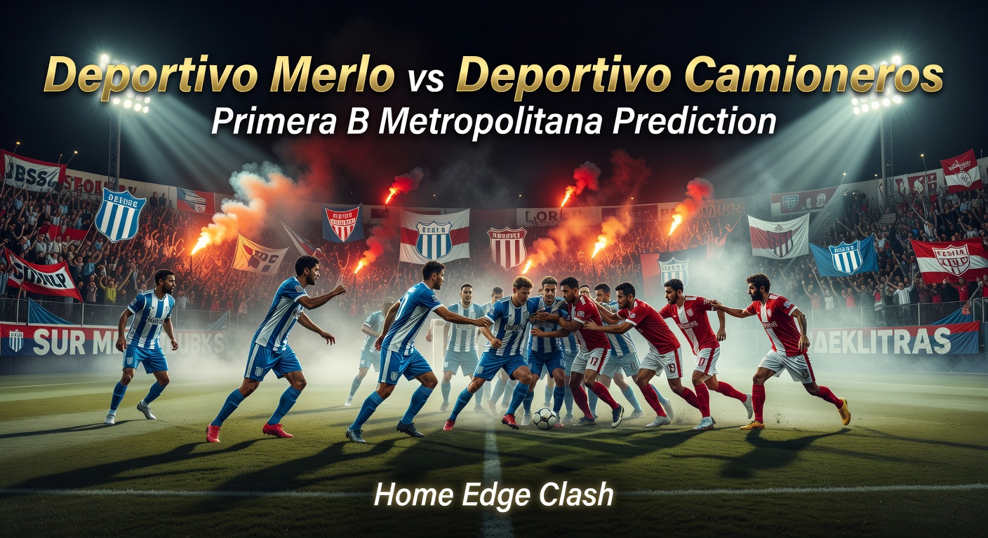 Deportivo Merlo vs Deportivo Camioneros Pronóstico / Prediction