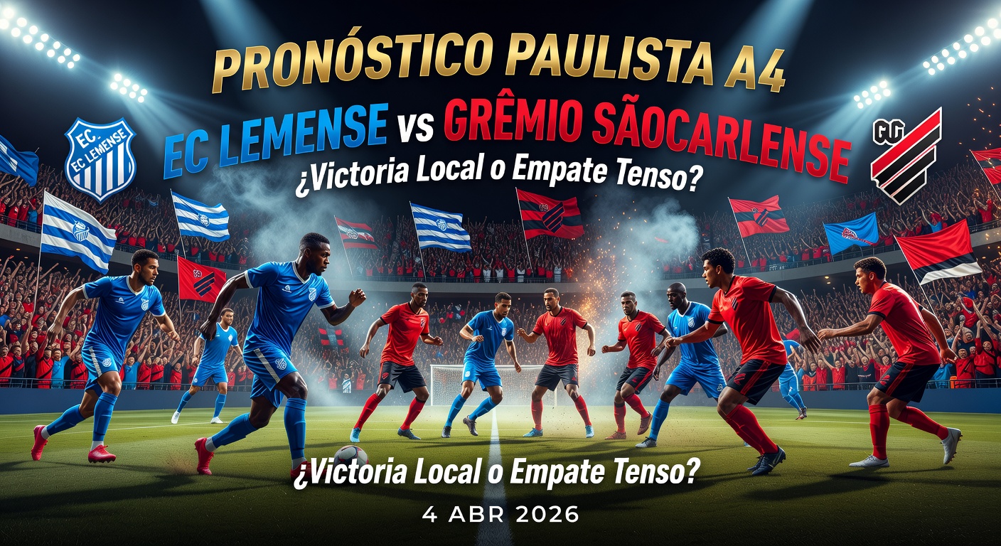 EC Lemense vs Grêmio Sãocarlense Pronóstico / Prediction