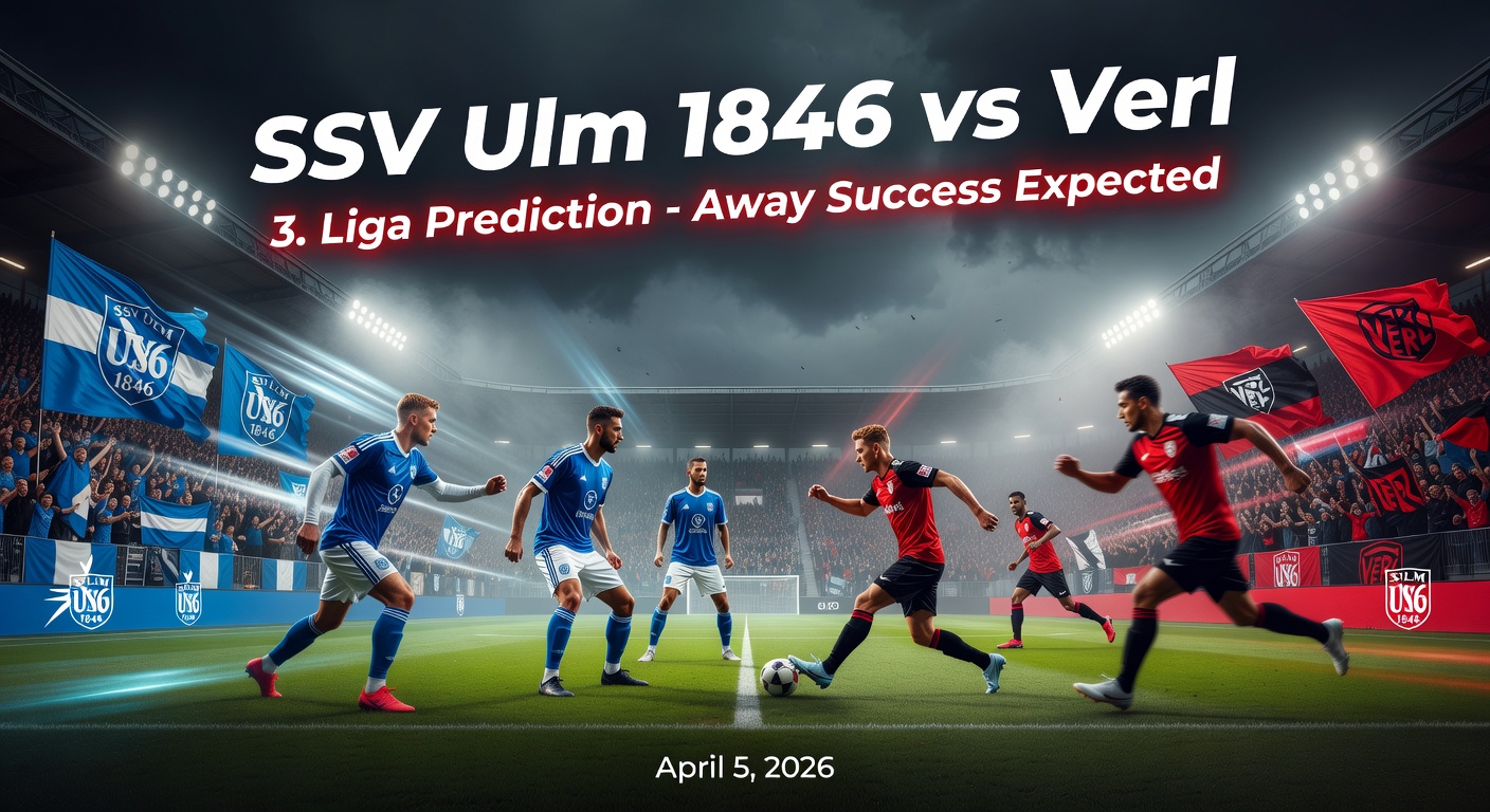 SSV Ulm 1846 vs Verl Pronóstico / Prediction