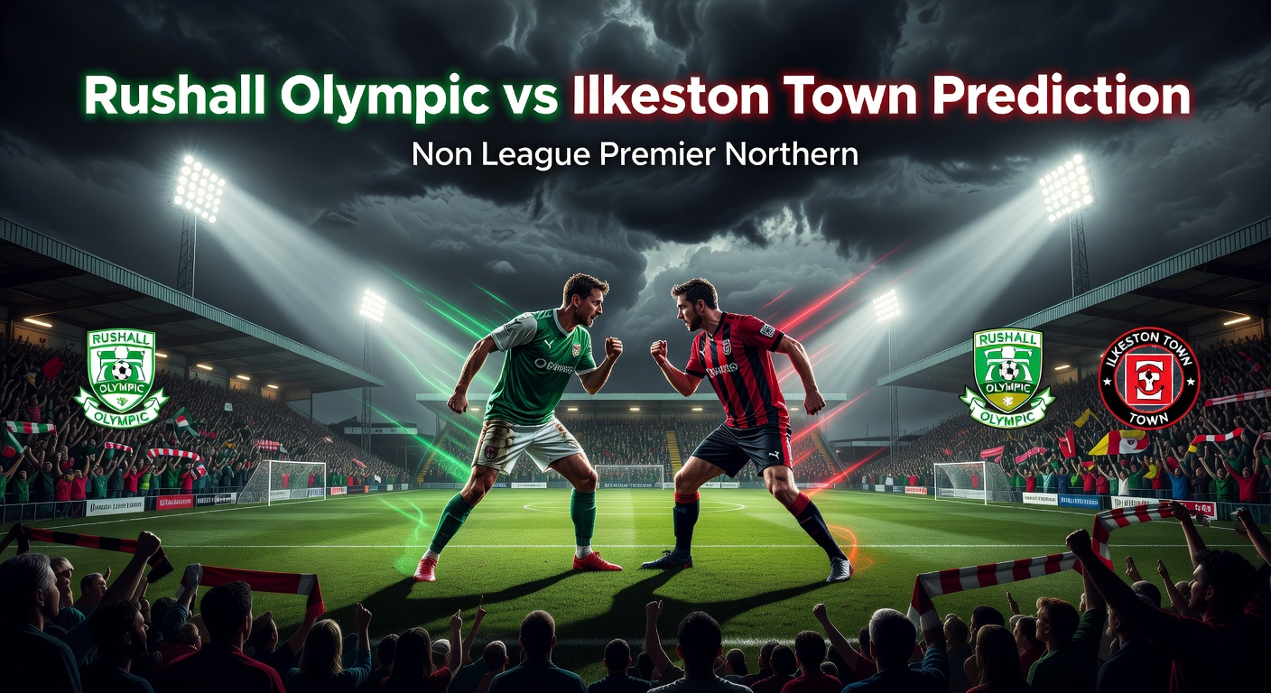 Rushall Olympic vs Ilkeston Town Pronóstico / Prediction