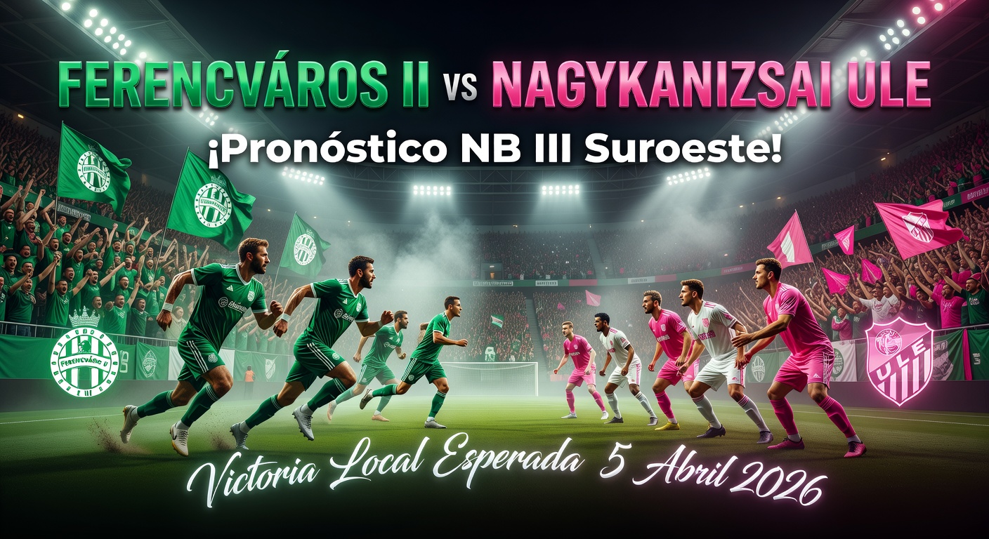 Ferencváros II vs Nagykanizsai ULE Pronóstico / Prediction
