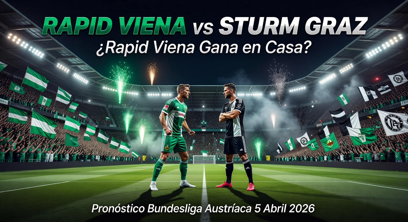 Rapid Vienna vs Sturm Graz Pronóstico / Prediction