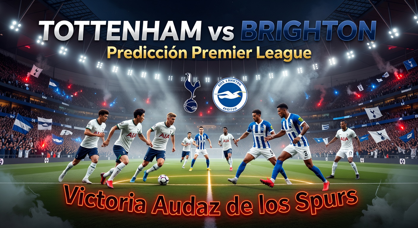 Tottenham vs Brighton Pronóstico / Prediction